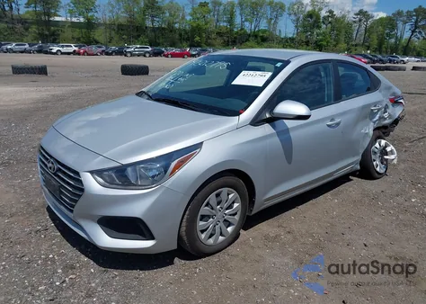 2022 Hyundai Accent Se from USA, damaged, VIN 3KPC24A60NE179575